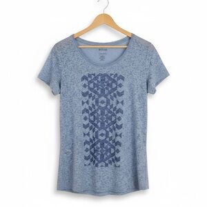 Columbia Blue Short Sleeve Top